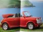 Preview: Rover Mini Cabriolet Prospekt 46kw/63ps Februar 1995