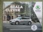 Preview: Skoda Scala Clever 70kw 81kw 110kw +TGI G-Tec 66kw Prospekt Januar 2021