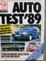 Preview: Auto Bild Buch Autotest 1989 Ford Fiesta 1.4S vs.R5 GTX vs. Peugeot 205XS vs. Polo GT vs. AX GT,Härtest Porsche 911 C4