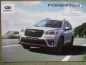 Preview: Subaru Forester Sonderediton Sport 40 Katalog +Preisliste  August 2020