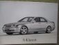 Preview: Lorinser Mercedes Benz S-Klasse April 2001 Katalog