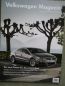 Preview: Volkswagen Magazin 1/2008 Passat CC,Scirocco, Eos TSI