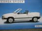 Preview: Opel Corsa A Spider 1.1987 Schweiz Version