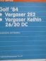 Preview: VAG Service Golf 1984 Vergaser 2E2 +Keihin 26/30 DC Nr.67