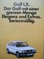 Preview: VW Golf I LX Typ17 Prospekt 1983