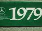 Preview: Mercedes Benz Pricelist 1979 USA