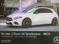 Preview: Mercedes Benz A-Klasse mi MBUX W177 2018