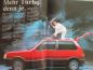 Preview: Fiat Uno turbo i.e. Katalysator Prospekt
