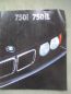 Preview: BMW 750i 750iL E32 Großformat Prospekt September 1989