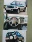 Preview: Mitsubishi Pajero Pinin Pressemappe Oktober 1999