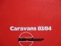 Preview: bürstner Caravans 83/84