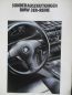 Preview: BMW 3er Reihe Sonderausstattungen E36 September 1991