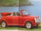 Preview: Rover Mini Cabriolet Prospekt 46kw/63ps Juli 1993