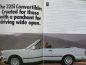 Preview: BMW 325i Convertible E30 September 1989