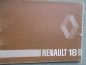 Preview: Renault 18 +TL GTL TS GTS TS+automatic 1980