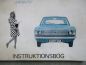 Preview: Ford Cortina MK2 Instruktionsbog +Serviceplan Dänisch