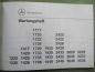 Preview: Mercedes Benz MB 100D Transporter W631 Wartungsheft November 1990