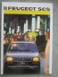 Preview: Peugeot 505 GL GLD GR GRD SR GTI GTD Turbo Injection Prospekt 1986