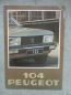 Preview: Peugeot 104 ZS Prospekt 1978