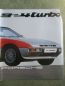 Preview: Porsche 924 turbo Prospekt Vorstellung