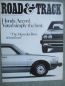 Preview: Road & Track February 1981
