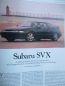 Preview: Subaru SVX Sonderdruck USA Englisch