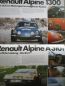 Preview: Renault Alpine 1300 +A310i Prospekt Deutsch Poster