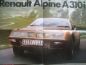 Preview: Renault Alpine 1300 +A310i Prospekt Deutsch Poster