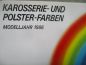 Preview: Citroen Karosseriefarben und Polster 1986
