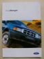 Preview: Ford Ranger +XLT Prospekt September 2000 NEU