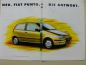 Preview: Fiat Punto +Cabrio Flyer Oktober 1993
