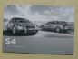 Preview: Audi S4 Limousine/Avant Prospekt April 2010 NEU