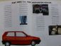 Preview: Fiat Uno Prospekt September 1992 +Turbo i.e.Racing