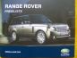 Preview: Land Rover Preisliste Range Rover April 2010 NEU
