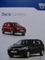 Preview: Dacia Sandero Prospekt März 2010 +Preisliste NEU