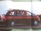 Preview: Toyota Previa Prospekt April 1991+Technische Daten