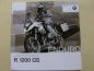 Preview: BMW R 1200 GS Prospekt Dezember 2009 +Preisliste NEU