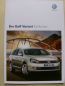 Preview: VW Golf6 Variant Exclusive Prospekt Januar 2010 NEU