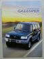 Preview: Mitsubishi Galloper Prospekt Juli 1999 NEU