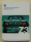 Preview: BMW Z3 Roadster and M Roadster E36/7 September 1999 Englisch