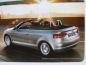 Preview: Audi A3 Cabriolet Prospekt Oktober 2010 NEU