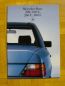 Preview: Mercedes Benz 200, 230E, 260E, 300E W124 Limousine Dezember 1984