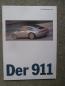 Preview: Porsche 911 (Typ 993) Carrera Coupé Cabriolet +Taraga +turbo Prospekt August 1995