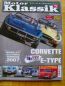 Preview: Motor Klassik 4/2007 Corvette vs. E-Type Serie II Roadster