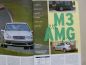 Preview: Roundel 12/2001 M3 E46 vs. C32 AMG W202, 7series E23