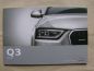 Preview: Audi Q3 Prospekt Juni 2011 +Preisliste NEU