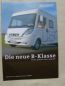 Preview: Hymer neue B-Klasse Prospekt Mai 2010 NEU