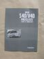 Preview: Volvo S40/V40 1. Januar 2001 NEU Rarität
