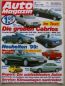 Preview: Auto Magazin 8/1998 BMW 328i E36 Cabriolet,BMW Z3 Coupè