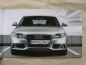 Preview: Audi A4 Limousine Vorabprospekt 2007 In Zukunft wird Ihr Führesc